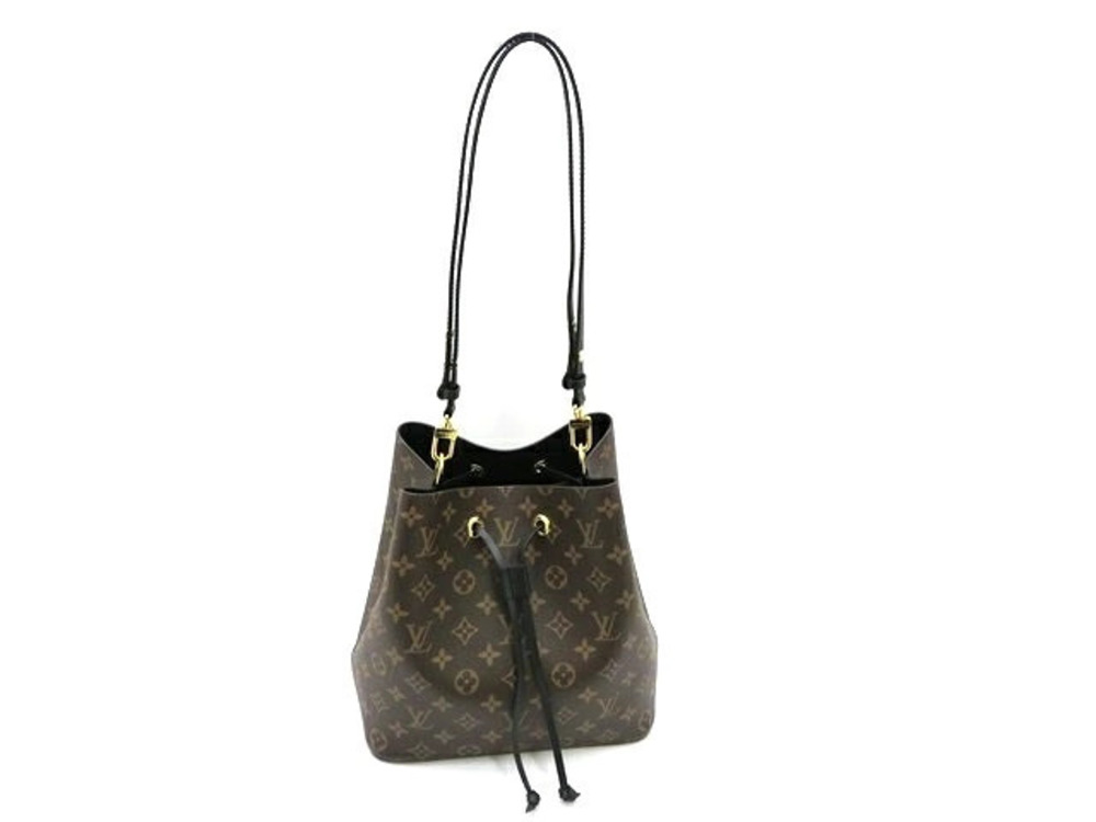 LOUIS VUITTON Bag Shoulder Neo Noe Monogram Noir Black